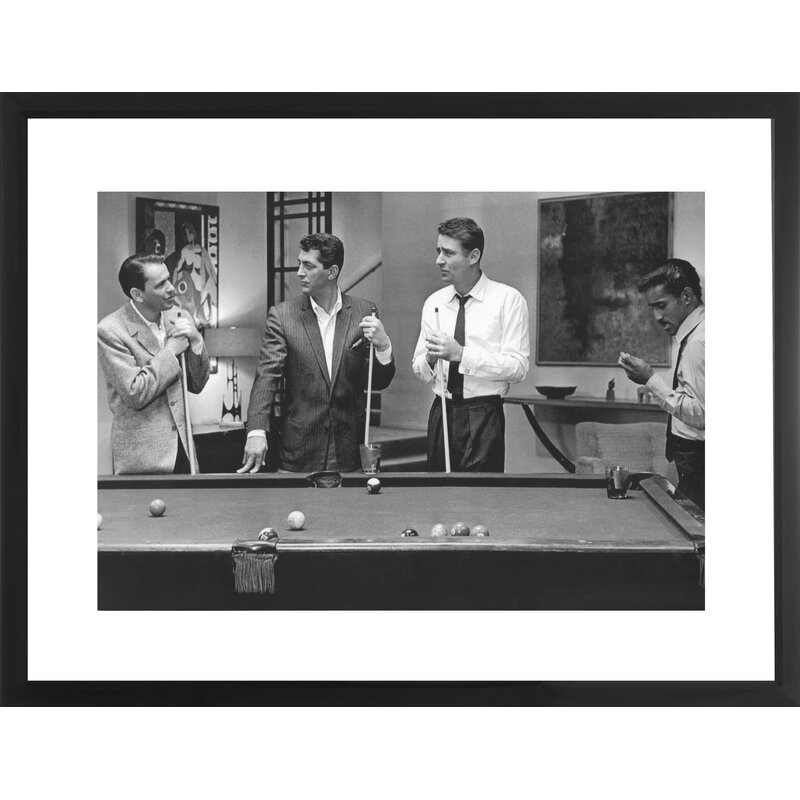 the rat pack playing pool